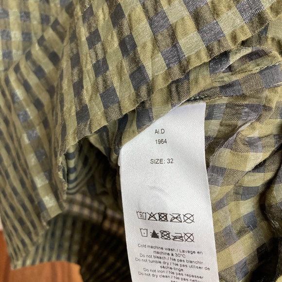 **SOLD** GANNI Puff-sleeve mini dress - Picture 5 of 5